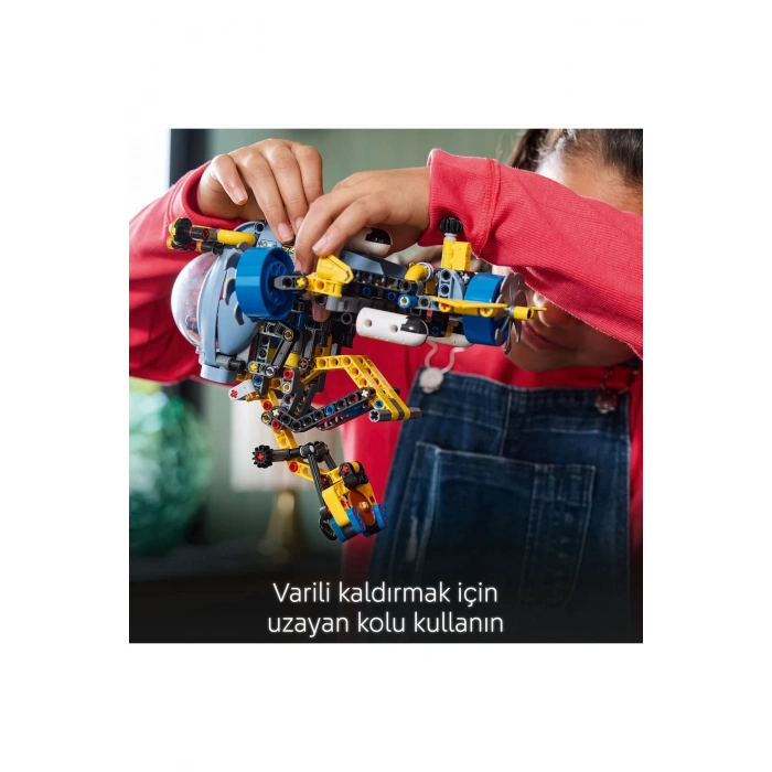 ® Technic Derin Deniz Araştırma Denizaltısı 42201 - 9+ Çocuklar için Oyuncak Yapım Seti (413P)