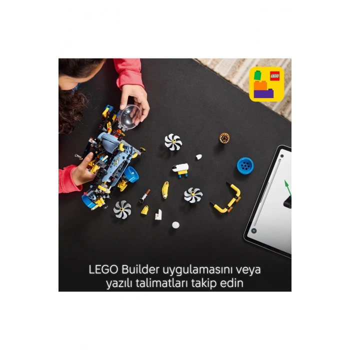 ® Technic Derin Deniz Araştırma Denizaltısı 42201 - 9+ Çocuklar için Oyuncak Yapım Seti (413P)