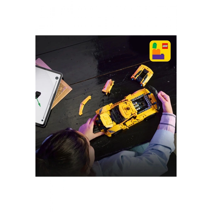 ® Technic Chevrolet Corvette Stingray 42205 - 9+ Çocuklar için Oyuncak Yapım Seti (732P)