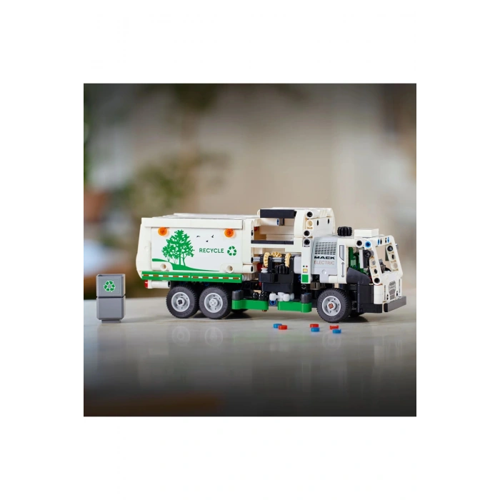 ® Technic Mack® LR Electric Çöp Kamyonu 42167 - 8+ Çocuklar için Oyuncak Model Yapım Seti (503P)