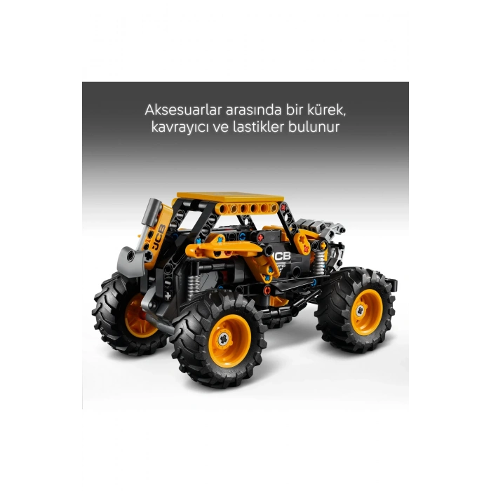 ® Technic Monster Jam™ DIGatron™ Çek-Bırak 42199- 7+ Çocuklara Yaratıcı Oyuncak Yapım Seti (218P)