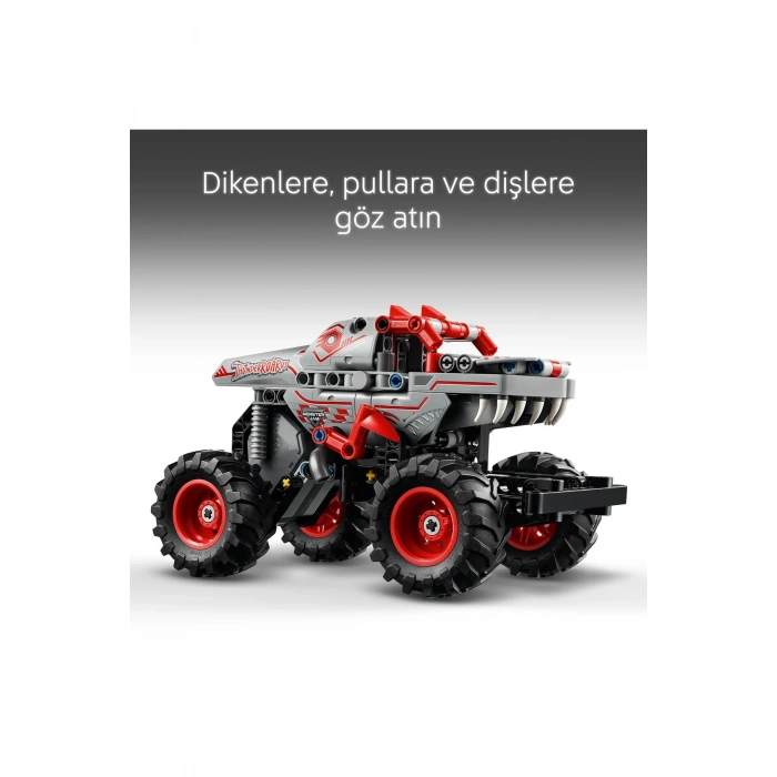 ® Technic Monster Jam™ ThunderROARus™ Çek-Bırak 42200 - 7+ Oyuncak Model Yapım Seti (232Pr)