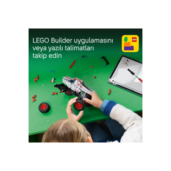 ® Technic Monster Jam™ ThunderROARus™ Çek-Bırak 42200 - 7+ Oyuncak Model Yapım Seti (232Pr)