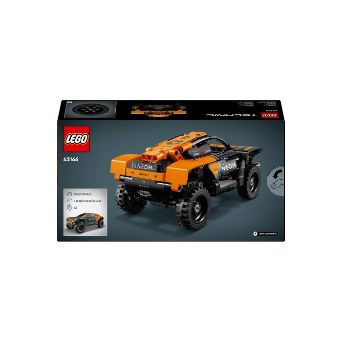 ® Technic NEOM McLaren Extreme E Race Car 42166 - 7+ Çocuklar için Oyuncak Model Yapım Seti (252P)
