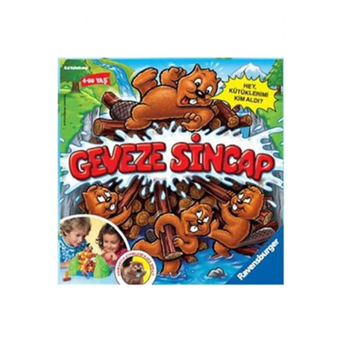 Ravensburger Geveze Sincap 4 Kutu Oyunu 221479 4005556221479