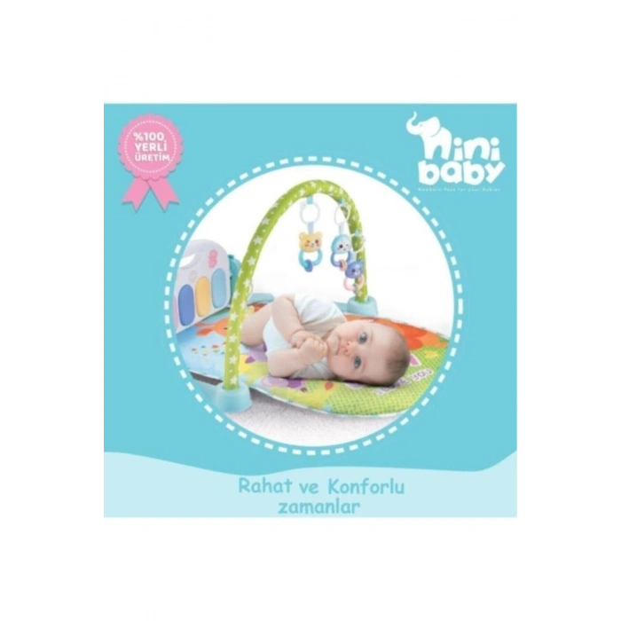 Nini Baby Piyanolu Büyük Oyun Halısı