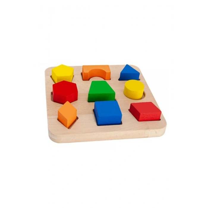 Ony-389 Ahşap Eğitici Bultak Şekiller Playwood