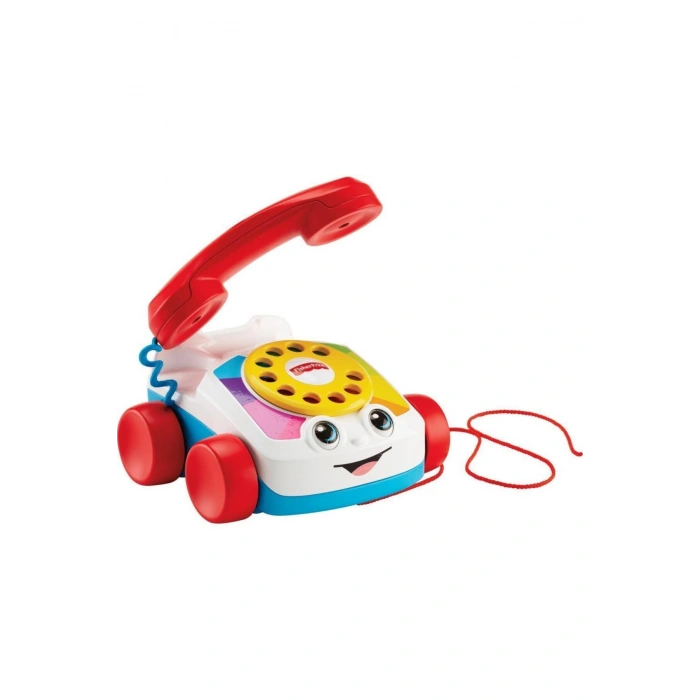 Fisher-Price Geveze Telefon, Sürüklenebilir, Klasik, Çevirmeli Oyun Telefonu FGW66