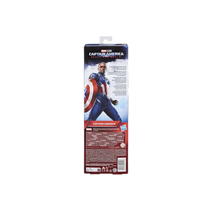 Marvel Studios Titan Hero Serisi Captain America Aksiyon Figürü 30 Cm