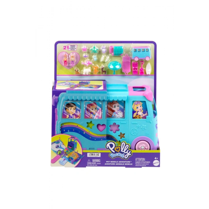 ™ KARAVAN MACERASI™ oyun seti, mikro bebekler ve oyuncak araba JCC22