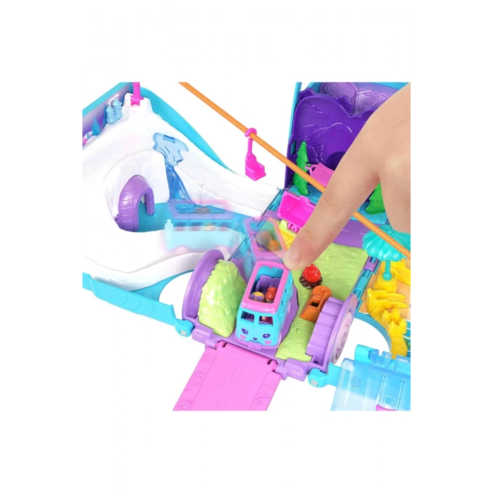 ™ KARAVAN MACERASI™ oyun seti, mikro bebekler ve oyuncak araba JCC22