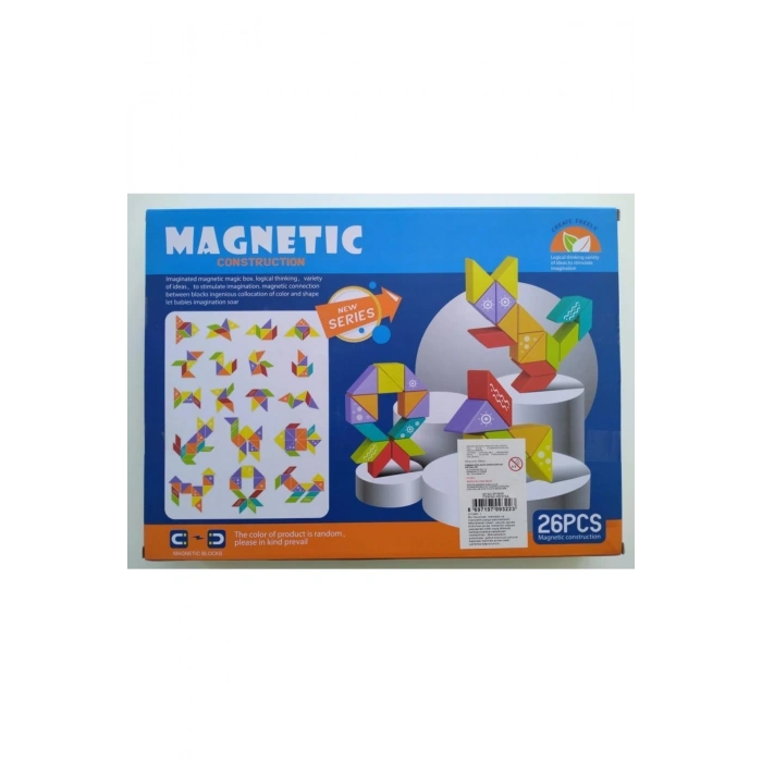Kızılkaya 26 Parça Manyetik Zeka Blokları Hd375a