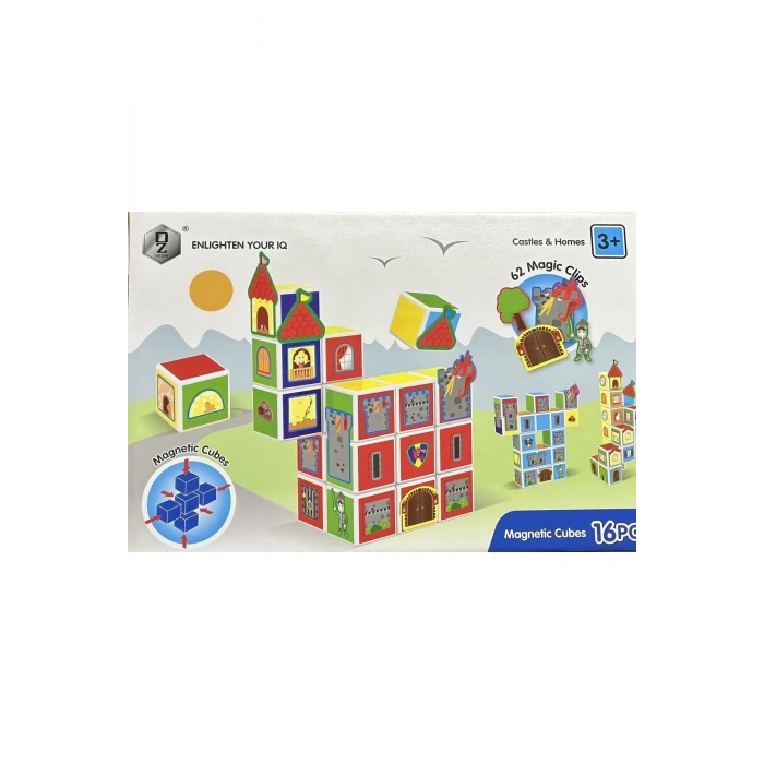 Kale Magnetic Cubes 16 Parça