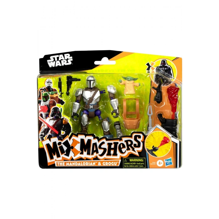 Mixmashers Deluxe Figür The Mandalorian and Grogu