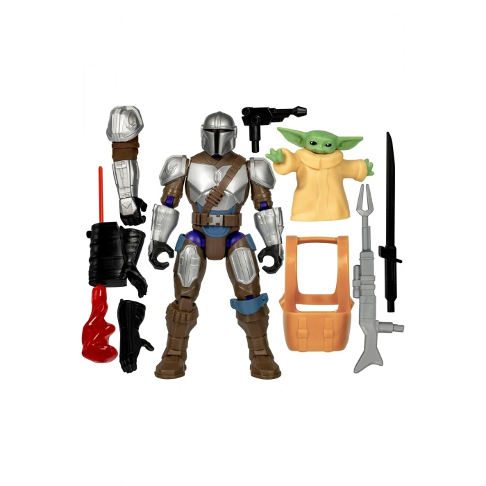 Mixmashers Deluxe Figür The Mandalorian and Grogu