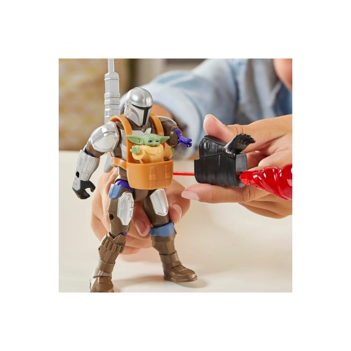 Mixmashers Deluxe Figür The Mandalorian and Grogu
