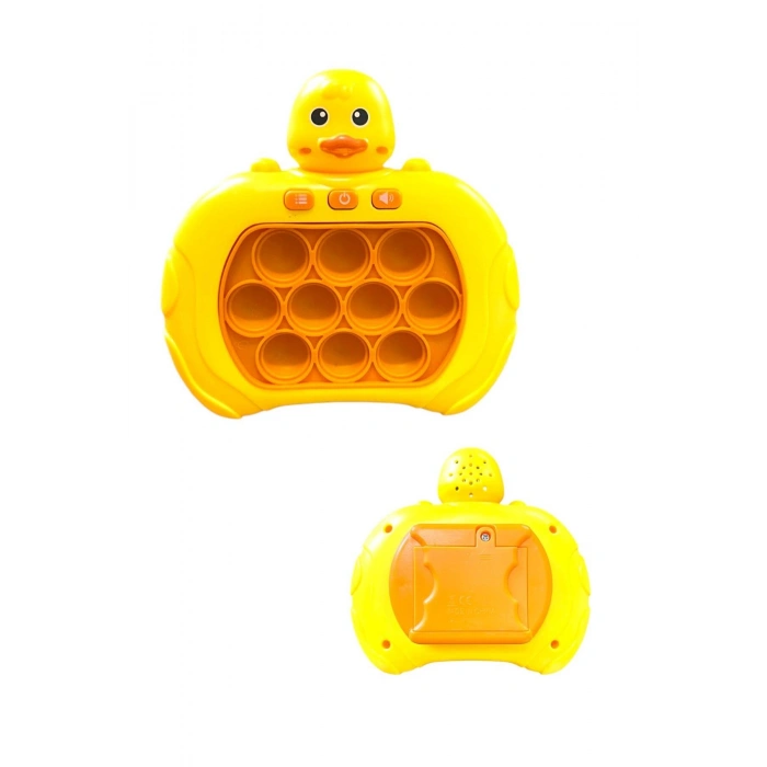 Elektronik Popit Quick Push Konsol Pop-İt Işıklı Oyun 200+ Level