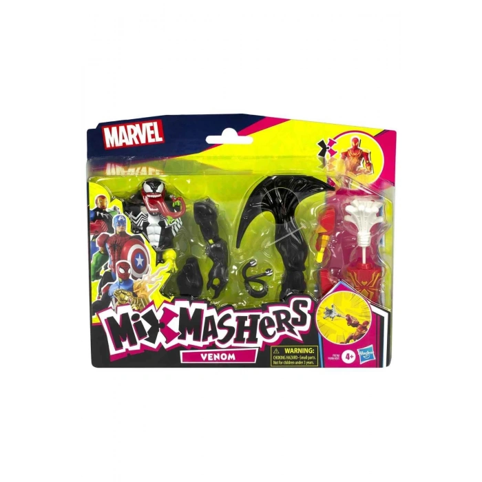 Spider-Man MixMashers Deluxe Aksiyon Figürü - Venom