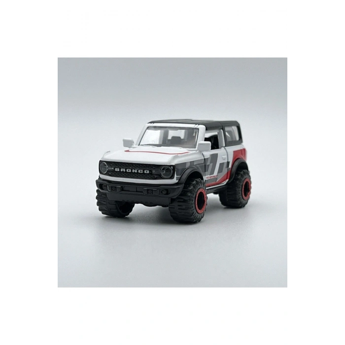 Ford Bronco Wildtrak 1/64 Ölçek Majorette Metal Araba Diecast Model Araba Oyuncak Araba
