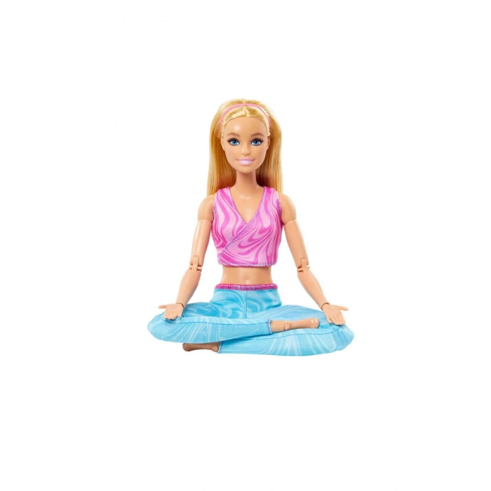 ® Sonsuz Hareket™ Bebeği,Sarışın, Çıkarılabilir sporcu atleti ve tayt giyen HRH27