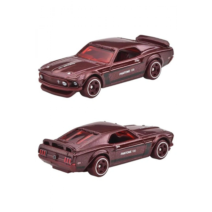 Silver Series Pantone 69 FORD MUSTANG BOSS 302 JKY47-JKY48