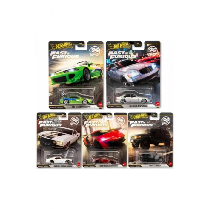 Sürpriz Paket 3lü Premıum Seti - Fast And Furious ve Boulevard Serileri - Özel Kutusunda set-3