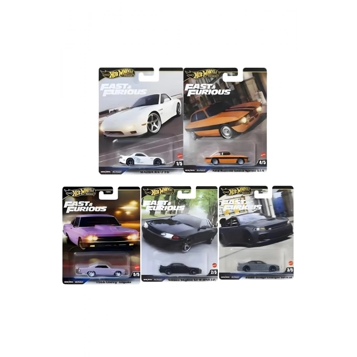 Sürpriz Paket 3lü Premıum Seti - Fast And Furious ve Boulevard Serileri - Özel Kutusunda set-3