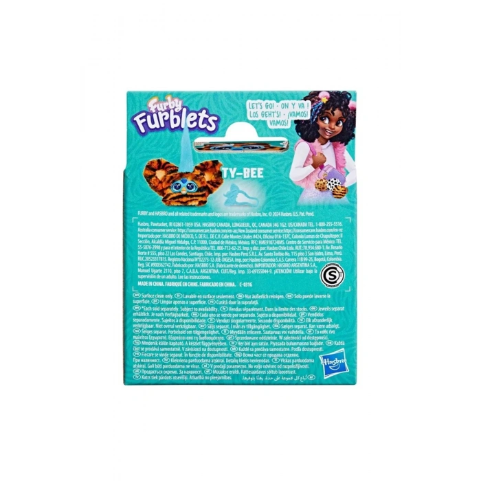 Furblets Ty-Bee İnteraktif Mini Peluş 45+ Ses 6 Yaş+