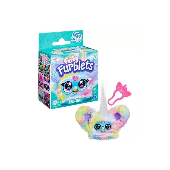 Furblets Zee-Bah Sesli Mini Peluş Oyuncak 45+ Ses 6+ Yaş