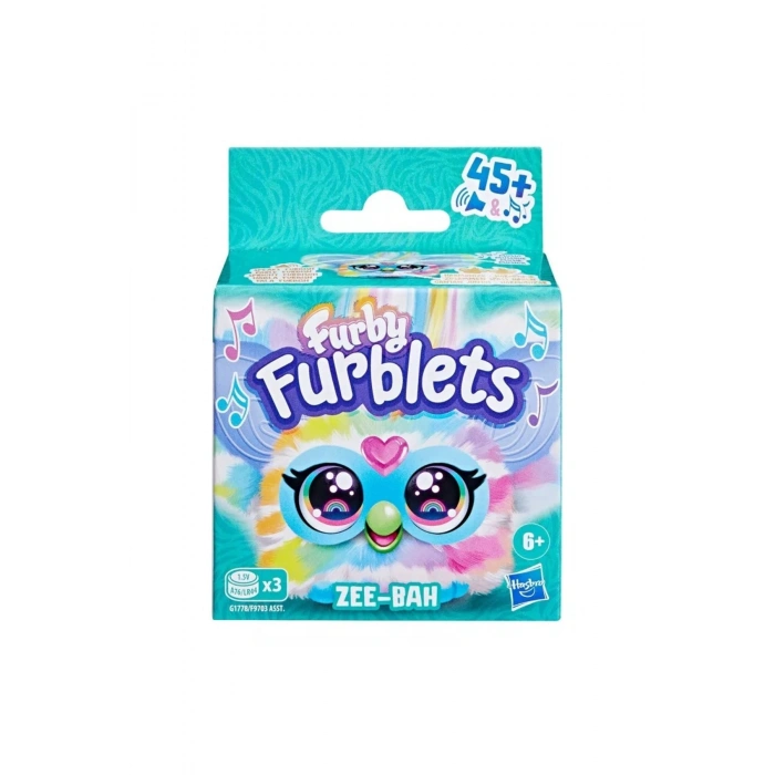 Furblets Zee-Bah Sesli Mini Peluş Oyuncak 45+ Ses 6+ Yaş