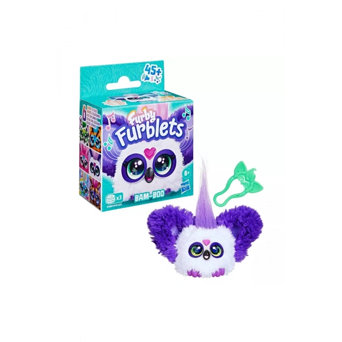 Furblets Bam-Boo İnteraktif Mini Peluş Oyuncak 45+ Sesli 6+ Yaş