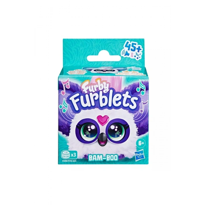 Furblets Bam-Boo İnteraktif Mini Peluş Oyuncak 45+ Sesli 6+ Yaş