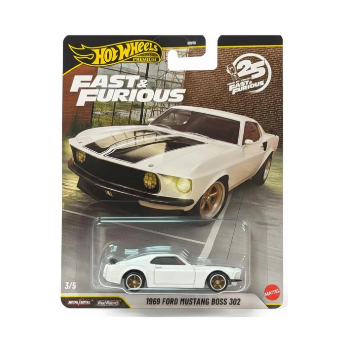 Hot Wheels Premium Fast and Furious 1969 Ford Mustang Boss 302 JHW72LA10