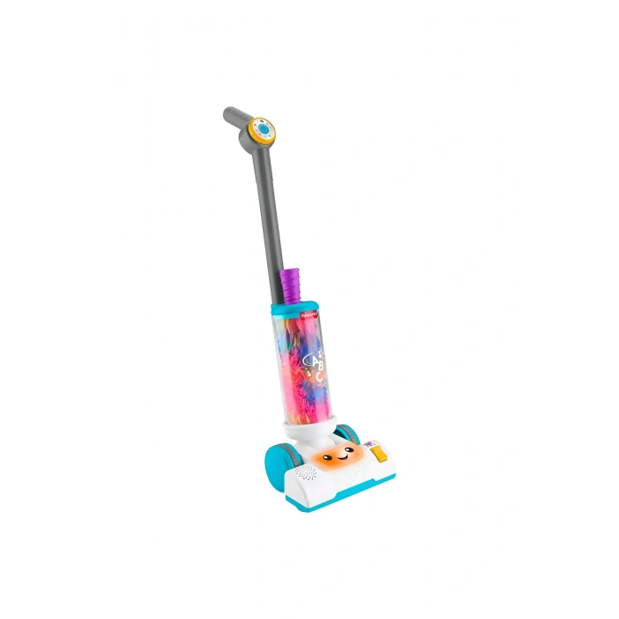 Fisher-Price® Eğlen ve Öğren 2si 1 Arada Süpürge | Birden fazla dil desteğine sahip süpürge JMM35