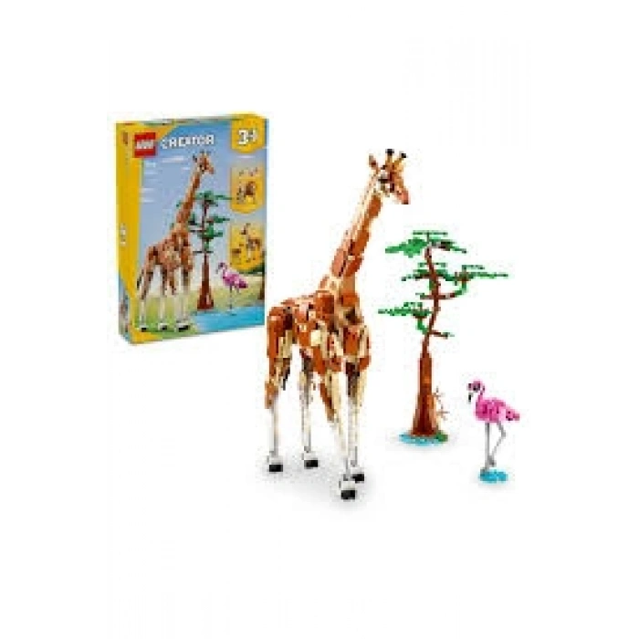 LEGO® Creator 3ü 1 Arada Vahşi Safari Hayvanları 31150 - Yaş ve Üzeri Çocuklar İçin Yaratıcı Oyuncak Yapım Seti (780 Parça)