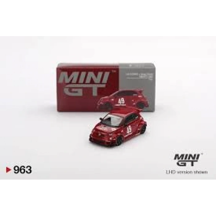 Mini Gt 1/64 Lb-works X Abas Works Abarth 595 Red