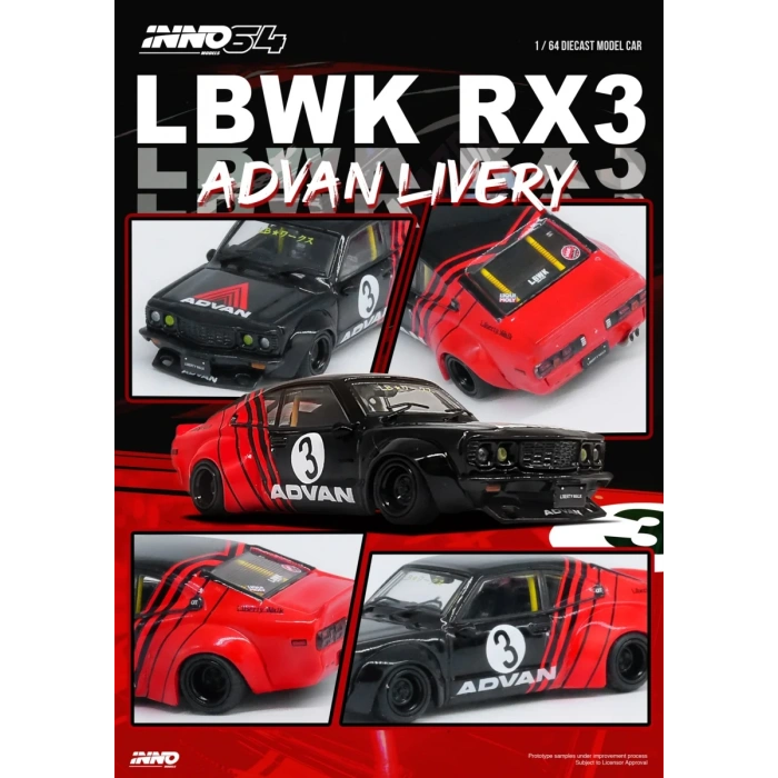 İnno64 Lbwk Rx-3 Savanna Model Araba