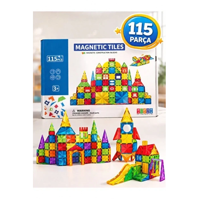 MANYETİK BLOK 115 PARÇA