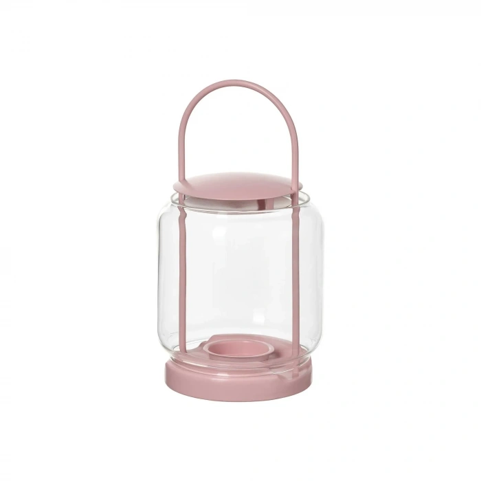 TOFSAND fener, pembe, 21 cm, iç/dış mekan