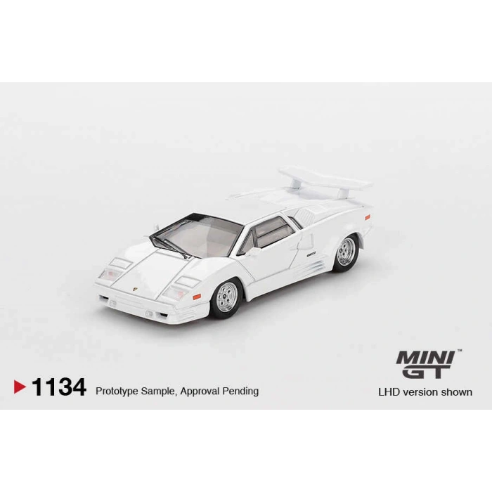 MİNİ GT LAMBORGHİNİ COUNTACH 25H ANNİVERSARY/WHİTE