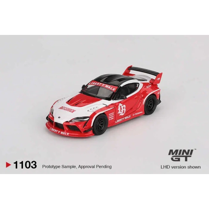 MİNİ GT LB*WORKS TOYOTA GR SUPRA RED/WHİTE