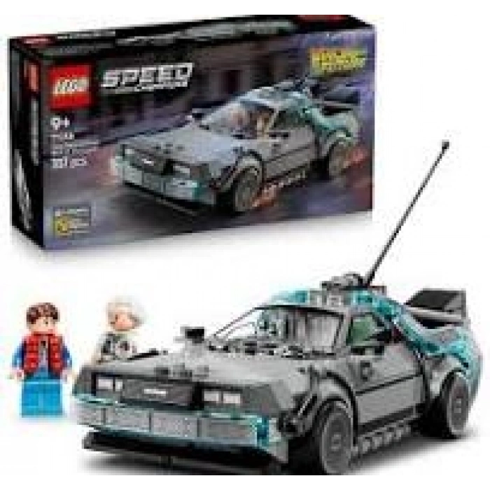 LEGO Speed Champions Geleceğe Dönüş’ten Zaman Makinesi 77256