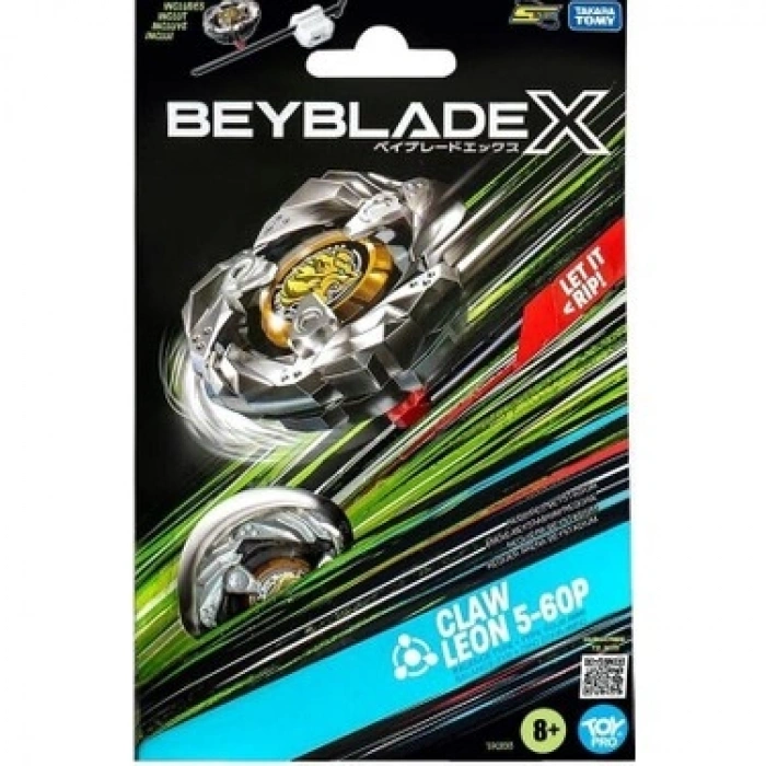 Bey03000 Beyblade 1li Set Claw Leon 5-60p