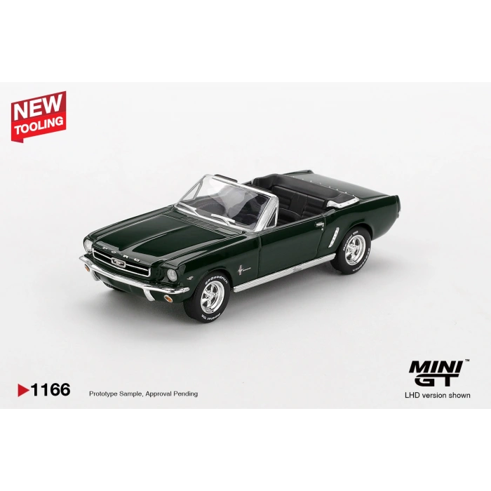 MİNİ GT Ford Mustang Convertible 1964 Highland Green