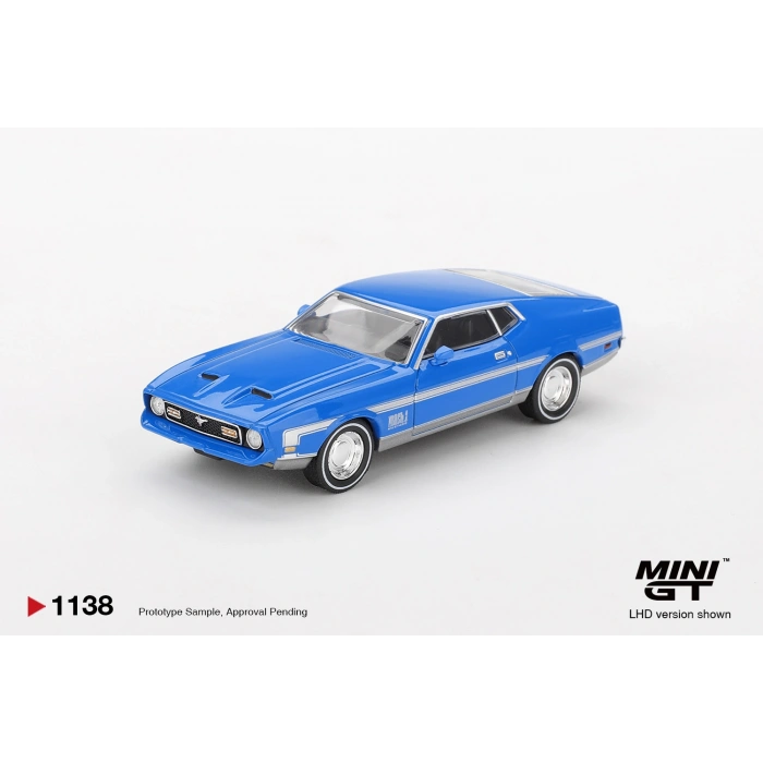 MİNİ GT Ford Mustang Mach 1 Grabber Blue