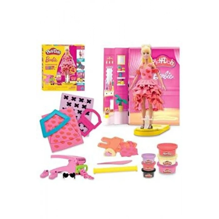 Hasbro Play Doh Barbie Ruffle And Bows-79356