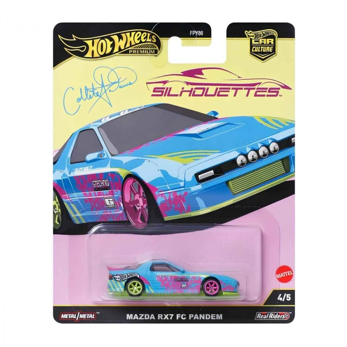 HOTWHEELS SILHOUETTES MAZDA RX7 FC PANDEM