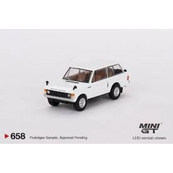 Mini Gt Range Rover Davos White 658