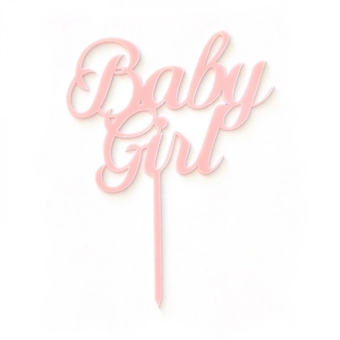 Pasta Süsü Baby Girl (Cake Topper)