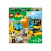 ® DUPLO® Town Kamyon ve Paletli Kazıcı 10931 - 2+ Eğitici Oyuncak Yapım Seti (20Parça)